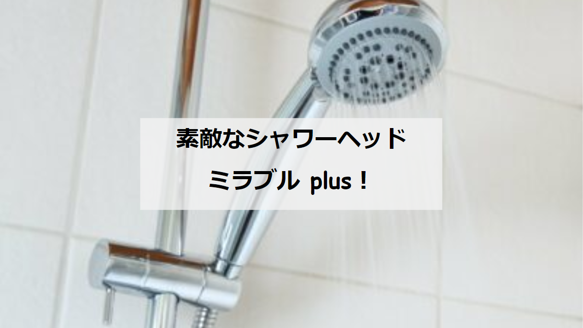 【家づくり】シャワーヘッドの交換でお風呂時間が楽しくなる！ミラブル plusに交換してみた。 | 終わりなきBlog